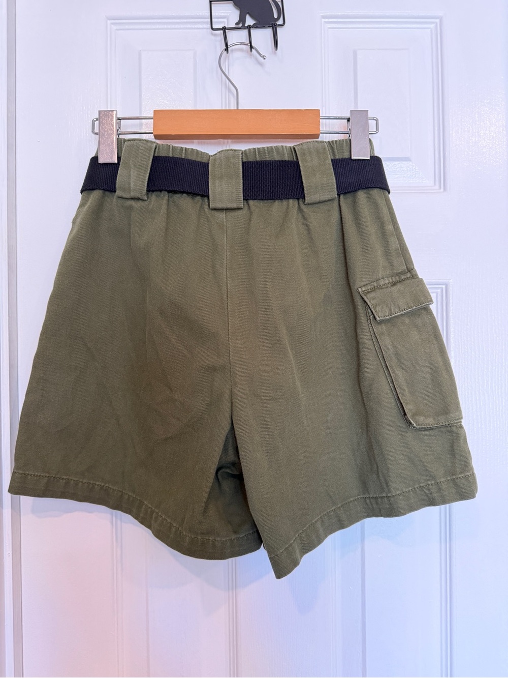 Aritzia TNA 3” belted cargo short - Picture 2 of 5